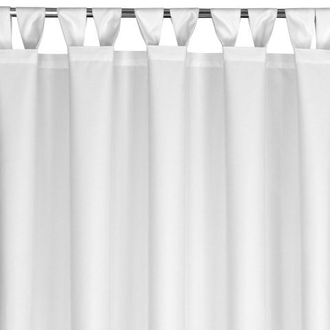 Wasserfester Terassenvorhang GARTEN Strukturiert 155X240 Schlaufen Klettverschluß B