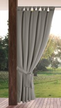 Wasserfester Terassenvorhang GARTEN Strukturiert 155X240 Schlaufen Klettverschluß SR