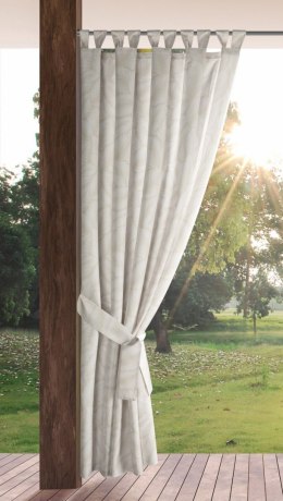 Wasserfester Terassenvorhang GARTEN 3 155X200 Schlaufen Klettverschluß