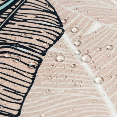 Wasserfester Terassenvorhang GARTEN 8 155X220 Schlaufen Klettverschluß