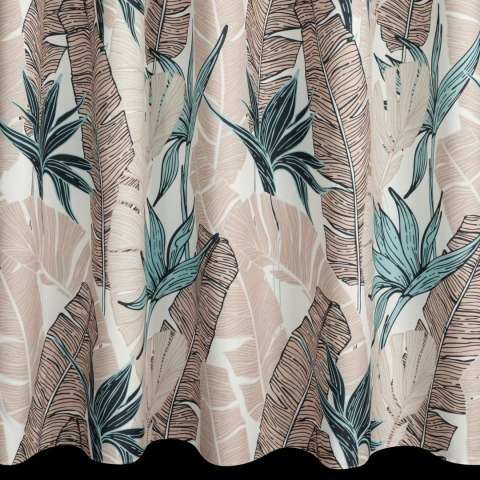 Wasserfester Terassenvorhang GARTEN 8 155X220 Schlaufen Klettverschluß