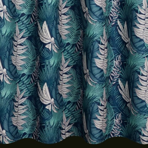 Wasserfester Terassenvorhang GARTEN 9 155X240 Schlaufen Klettverschluß