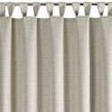 Wasserfester Terassenvorhang GARTEN Melange 155X220 Schlaufen Klettverschluß BE