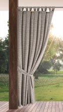 Wasserfester Terassenvorhang GARTEN 10 155X260 Schlaufen Klettverschluß