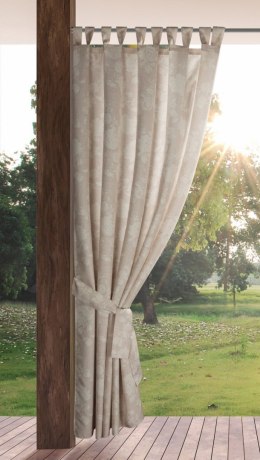 Wasserfester Terassenvorhang GARTEN 15 155X220 Schlaufen Klettverschluß