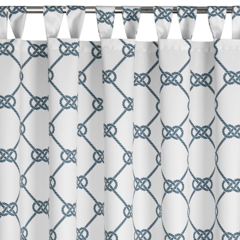 Wasserfester Terassenvorhang GARTEN 16 155X200 Schlaufen Klettverschluß