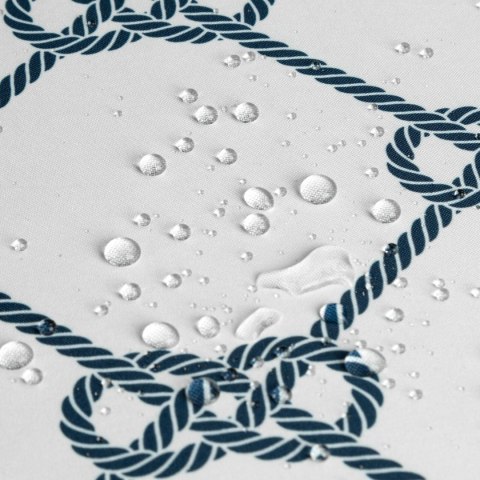 Wasserfester Terassenvorhang GARTEN 16 155X200 Schlaufen Klettverschluß