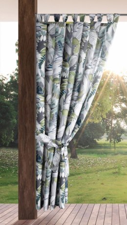 Wasserfester Terassenvorhang GARTEN 20 155X240 Schlaufen Klettverschluß