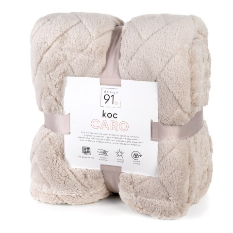 CARO DECKE 200X220 CM BEIGE