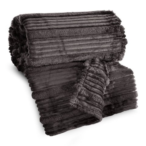 Decke NINA grau 200x220