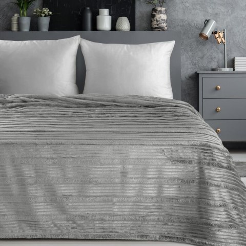 Decke NINA grau 200x220