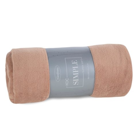 Decke SIMPLE1 altrosa 150x200