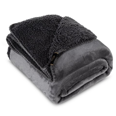 Decke TEDY grau 200x220