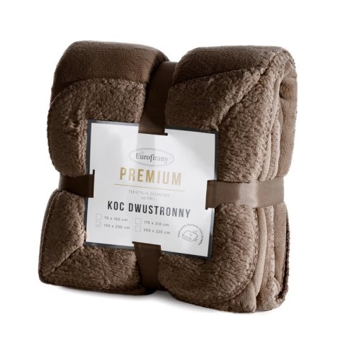 Decke TEDY braun 70x160