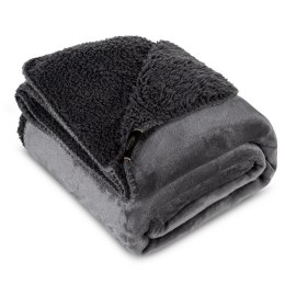 Decke TEDY grau 70x160