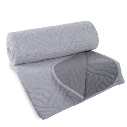 Tagesdecke LEN silber 170x210