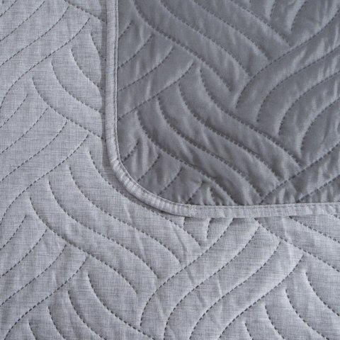 Tagesdecke LEN silber 220x240