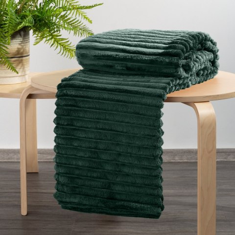 WEICHE DECKE 70X160 CM DUNKELGRÜN