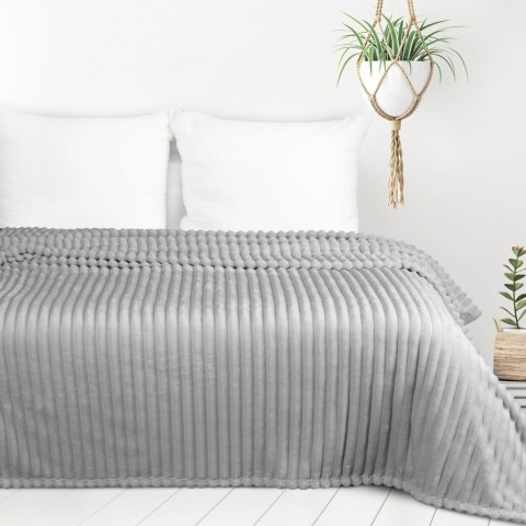 WEICHE DECKE 70X160 CM SILBER