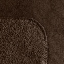 Decke TEDY braun 170x210