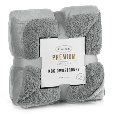 TEDDYDECKE 70X160 CM SILBER