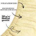 Spannbettlaken Frottee Creme 200x220