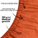 Spannbettlaken Frottee Orange 90x200