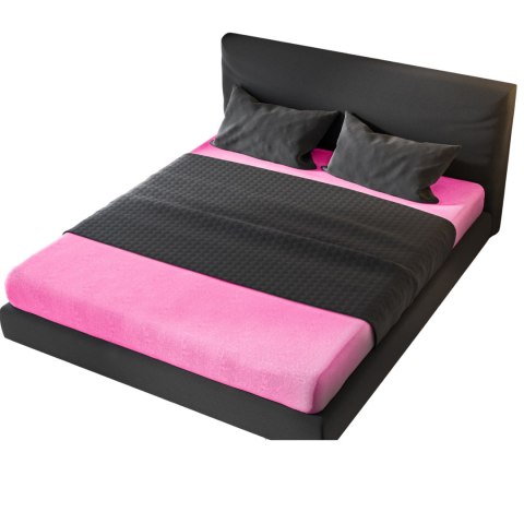 Spannbettlaken Frottee Rosa 140x200