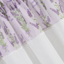 GARDINE KIARA Weiß + violett 30X150